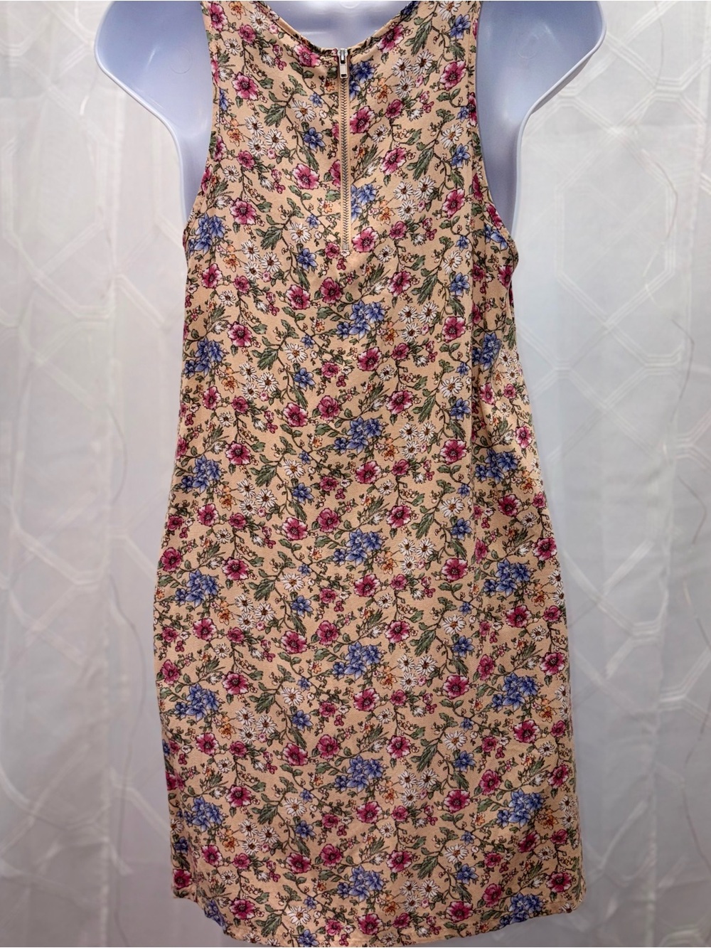 Forever 21 Floral Print Y2K Vintage Grunge Tank Summer Dress Cottagecore Size S - Picture 3 of 7